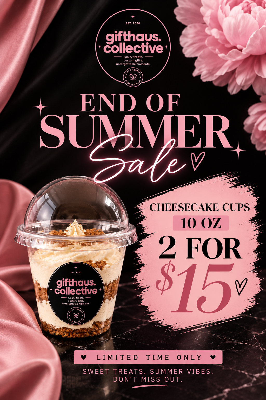 END OF SUMMER SALE!