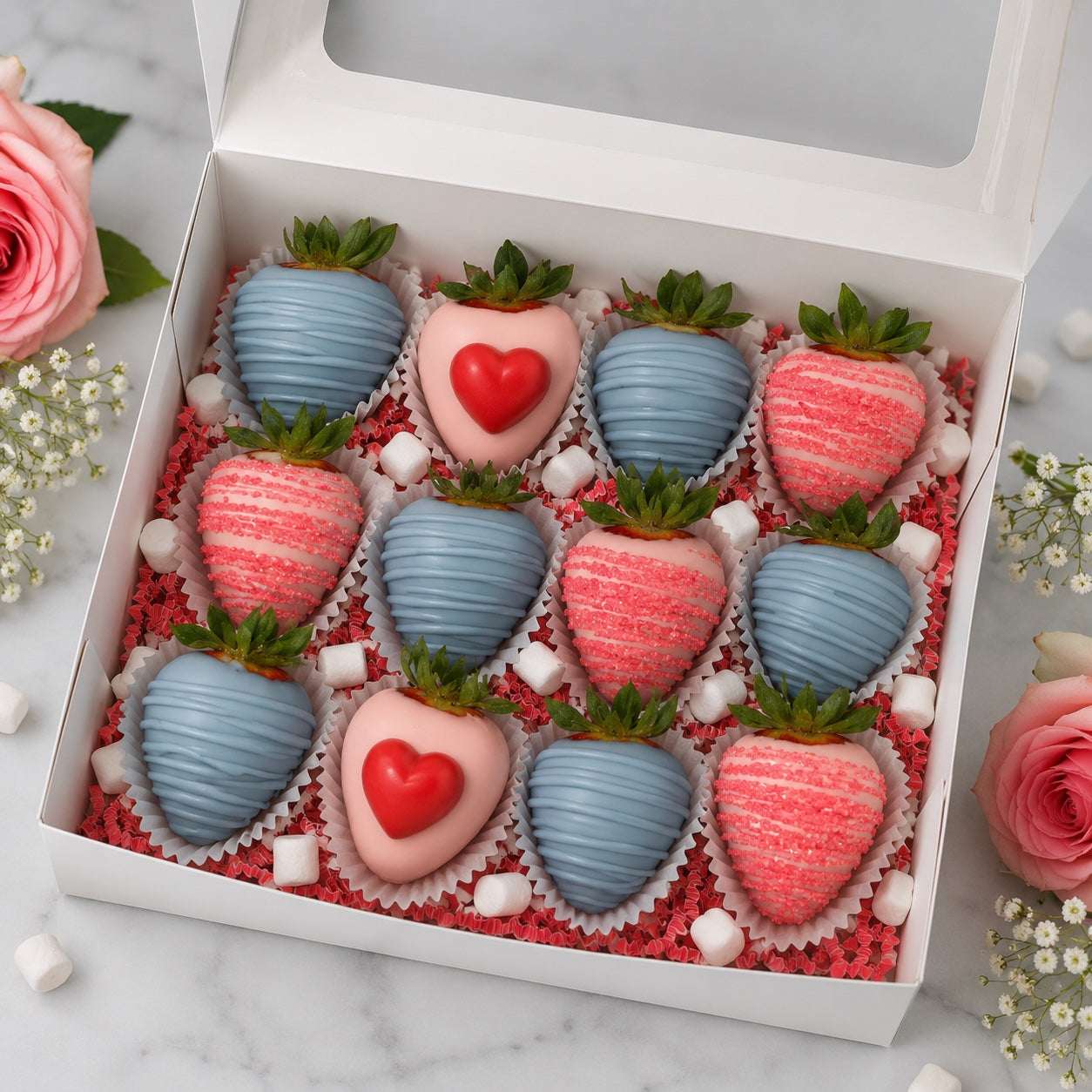 Dipped Berry Box